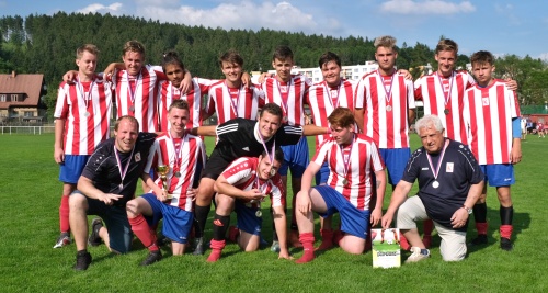 Finále Poháru U-19 KHK, FK Jaroměř - FK Chlumec nad Cidlinou, 22.6.2019 foto Štěpán Rind
